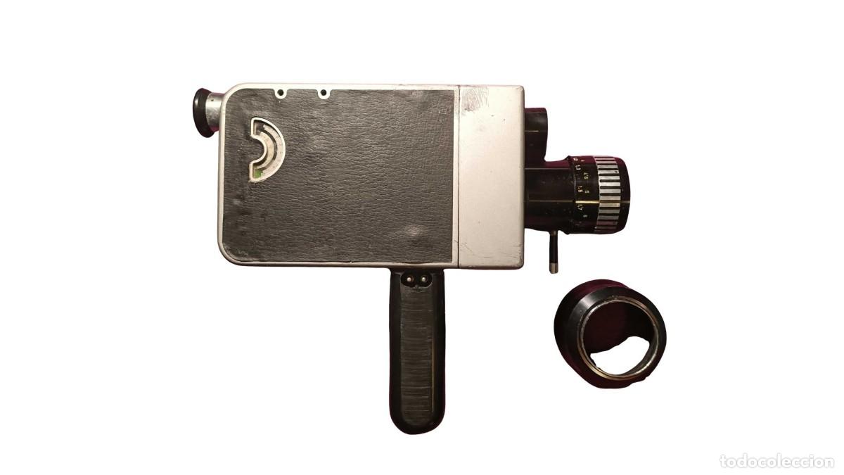 C&aacute;mara de fotos: C&Aacute;MARA CINE SUPER 8 BRAUN NIZO ELECTRIC EA1 &middot; VARIOGON 1:1,8/8-30mm &middot; GERMANY &middot; 1964