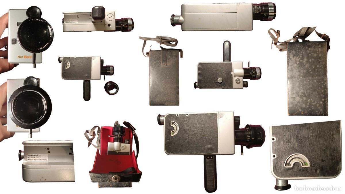 Fotokamera: C&Aacute;MARA CINE SUPER 8 BRAUN NIZO ELECTRIC EA1 &middot; VARIOGON 1:1,8/8-30mm &middot; GERMANY &middot; 1964