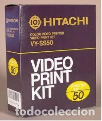 C&aacute;mara de fotos: 2 Hitachi VY-SS50 Paper & Ink