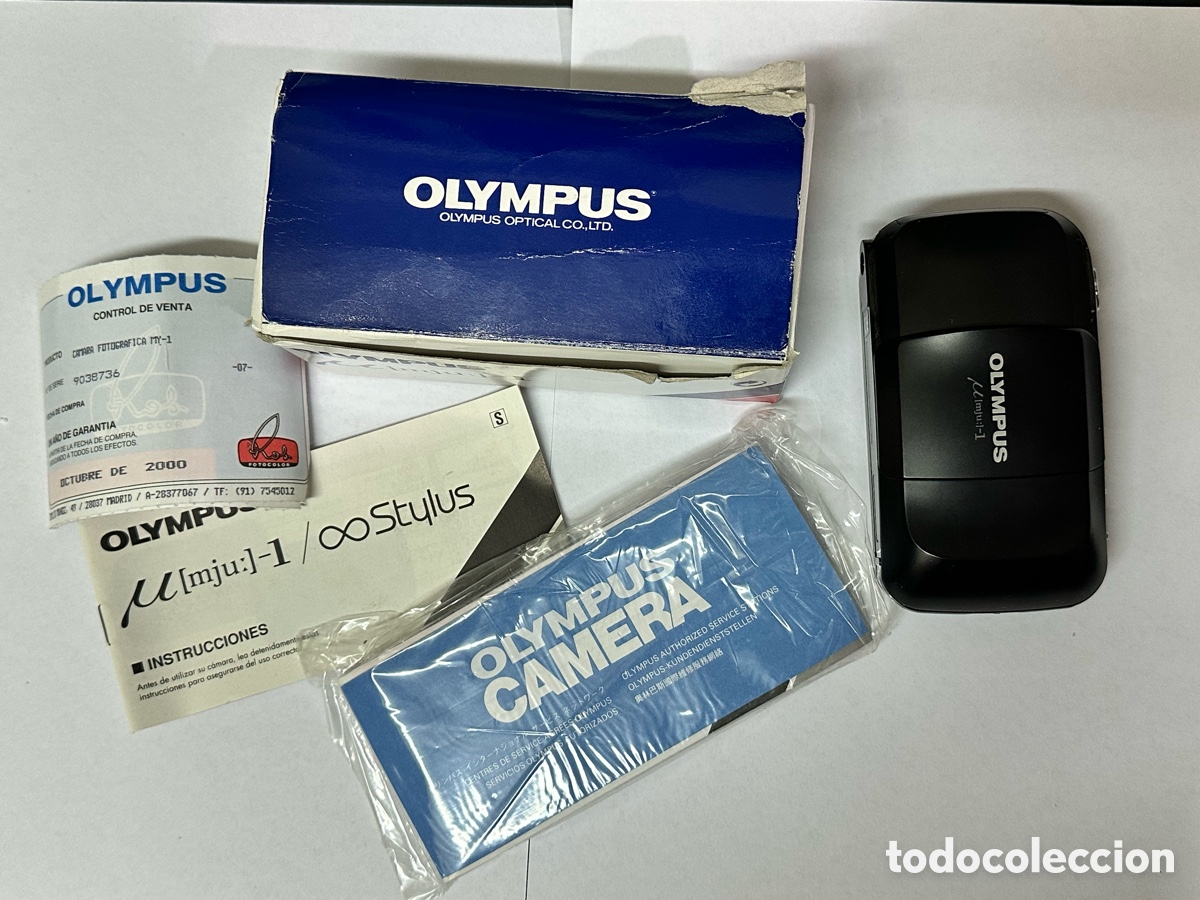 C&aacute;mara de fotos: C&aacute;mara Olympus Mju-1 / Stylus como nuevo con su caja