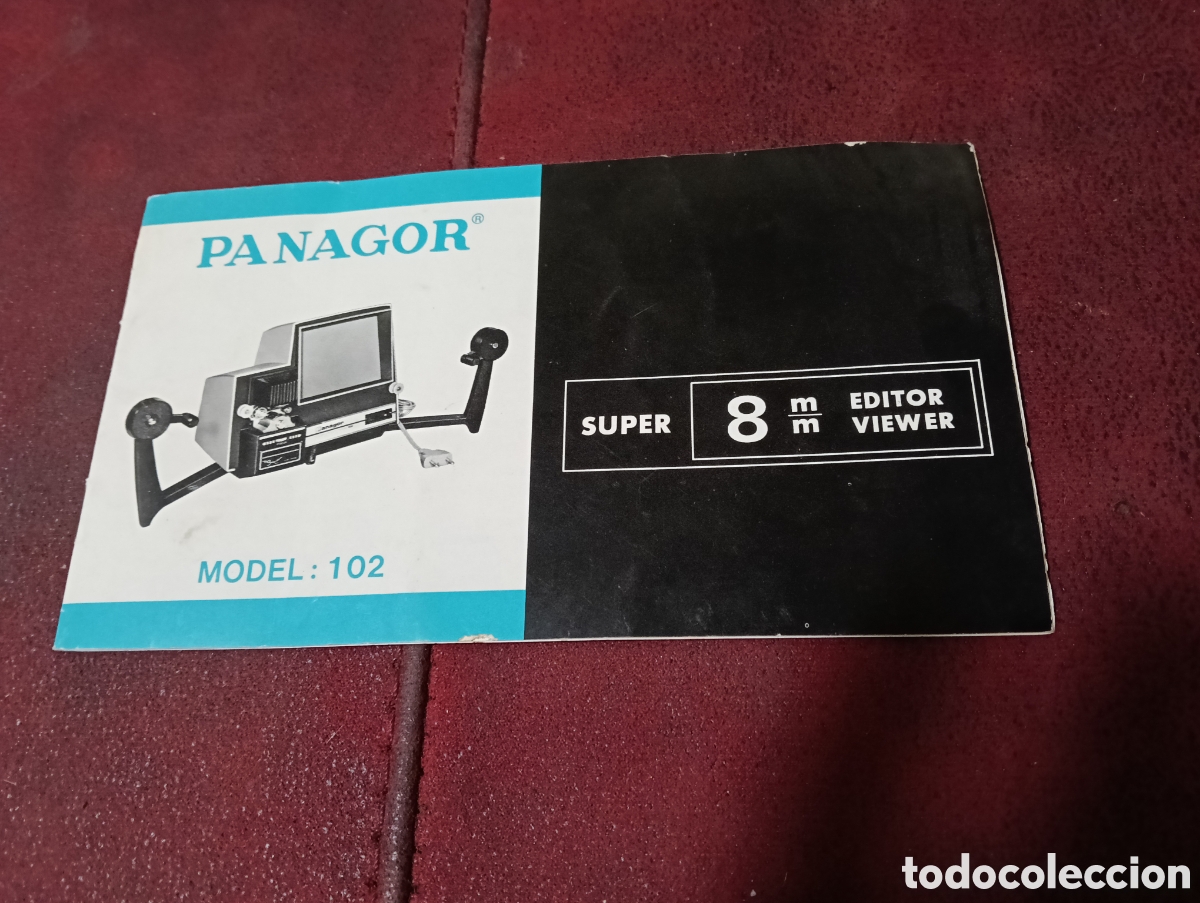 C&aacute;mara de fotos: Libro instrucciones panagor super 8 mm
