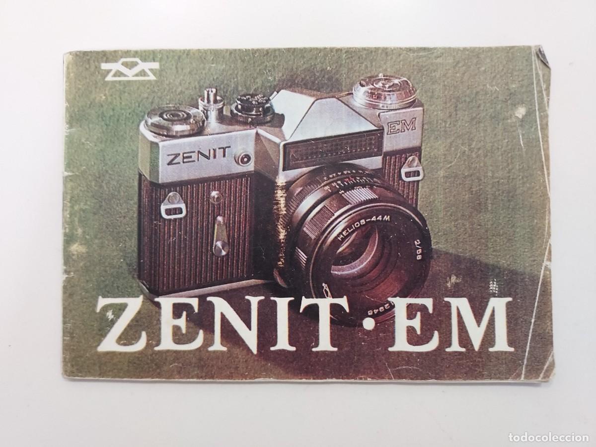 C&aacute;mara de fotos: CAMARA FOTOGR&Aacute;FICA ZENIT EM. MANUAL DE USUARIO, INSTRUCCIONES. IDIOMA FRANC&Eacute;S. Ca. 1972
