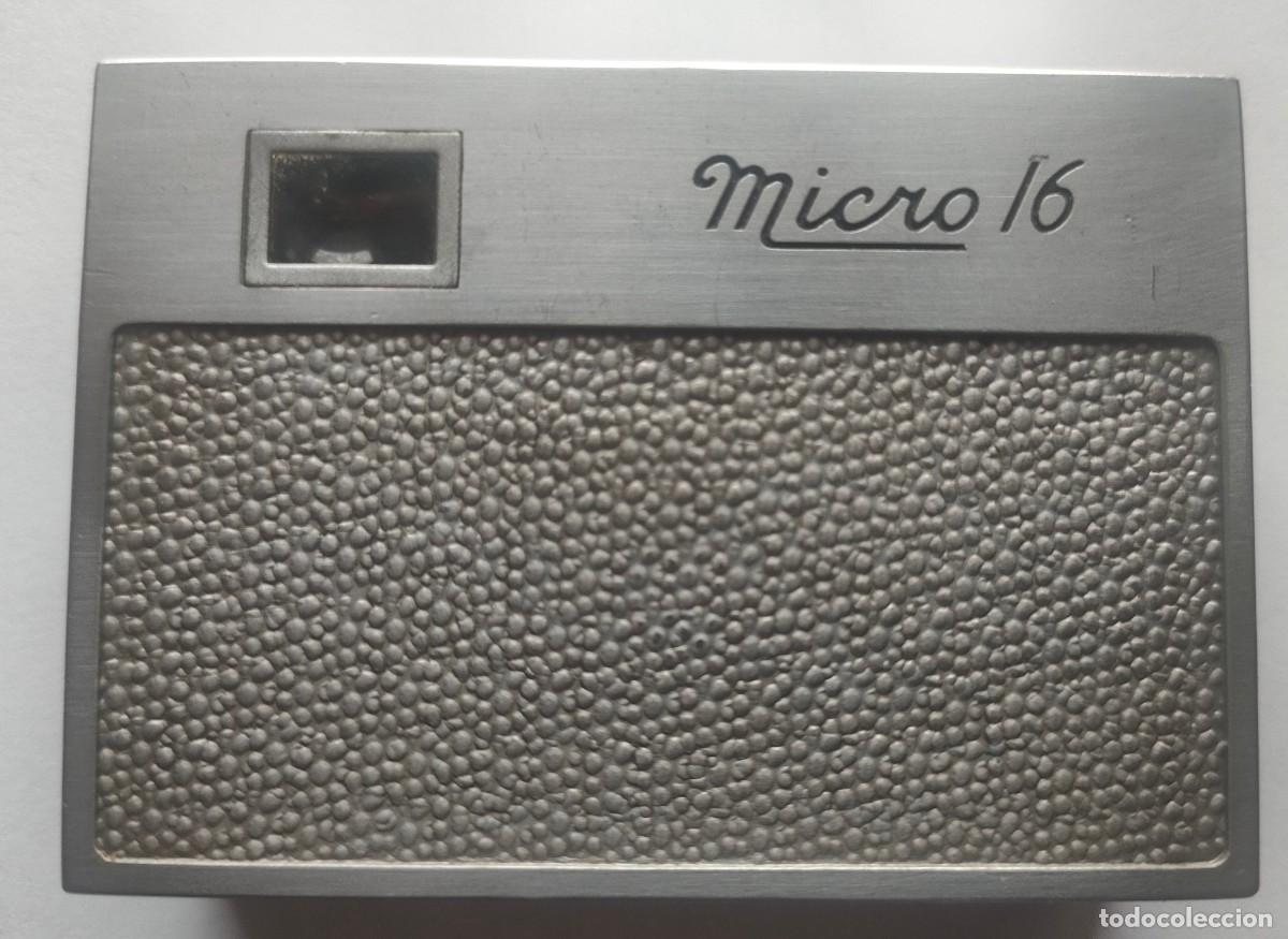 C&aacute;mara de fotos: CAMARA MINIATURA WHITTALKER MICRO 16 FABRICACION USA
