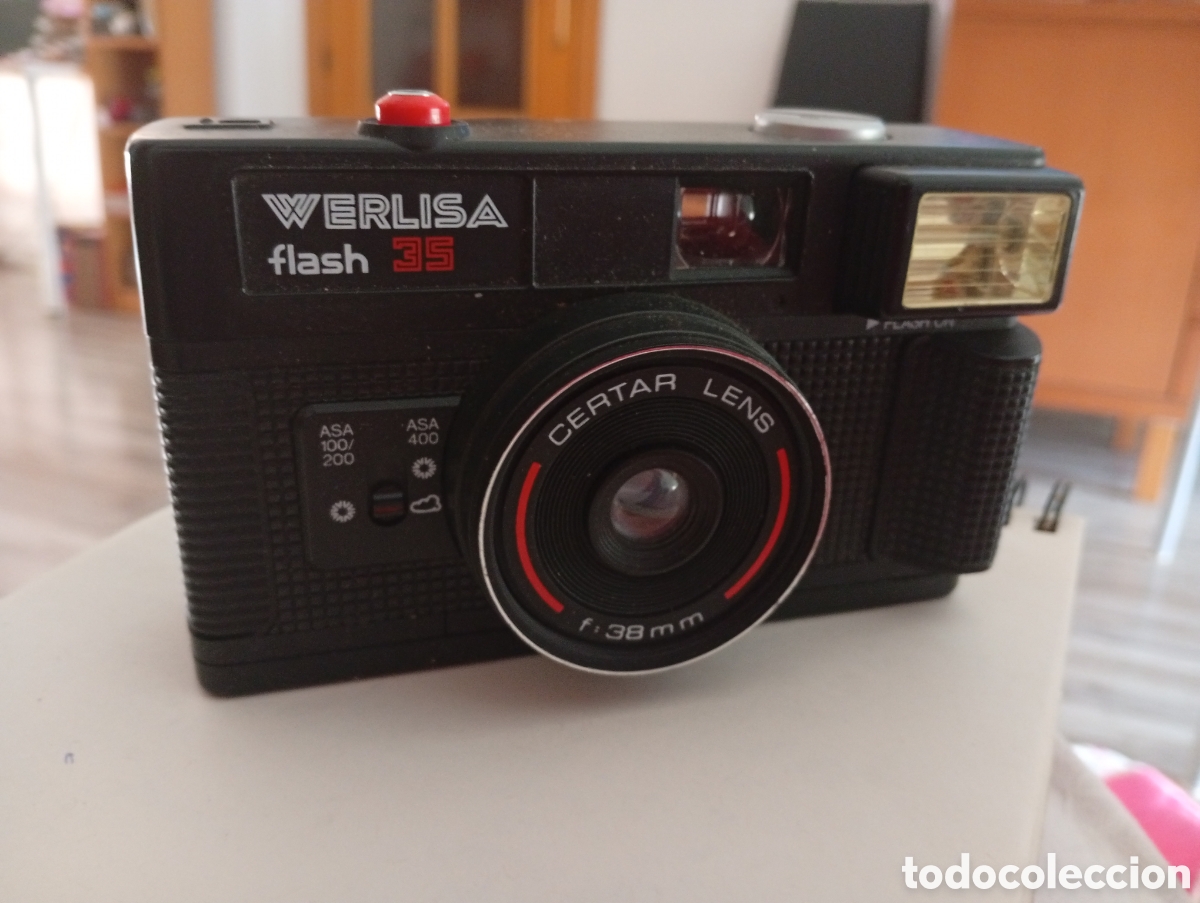 C&aacute;mara de fotos: C&aacute;mara fotos anal&oacute;gica werlisa 38 mm