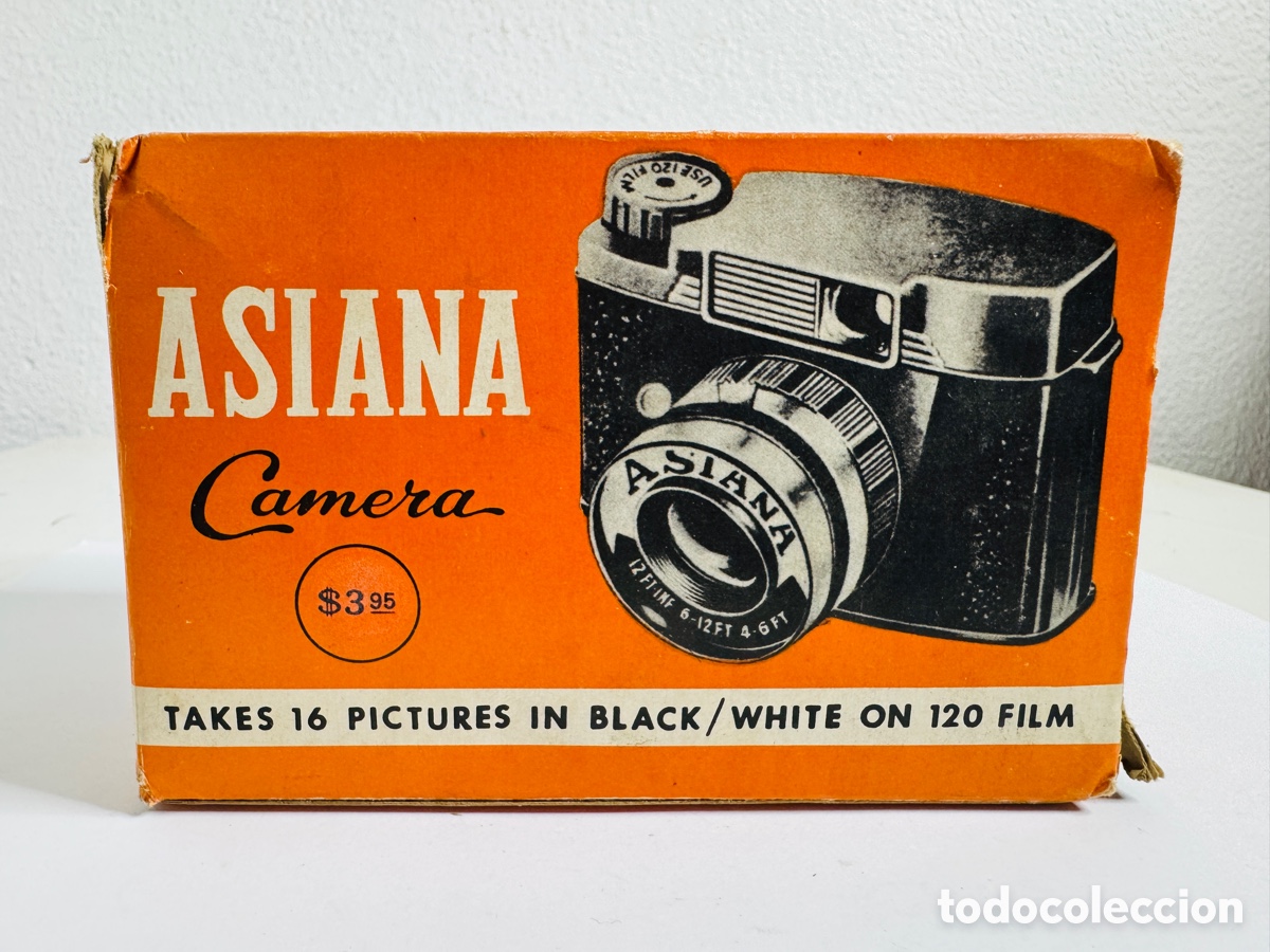 C&aacute;mara de fotos: Asiana 120 Film Plastic Toy Camera 1980s Hong Kong