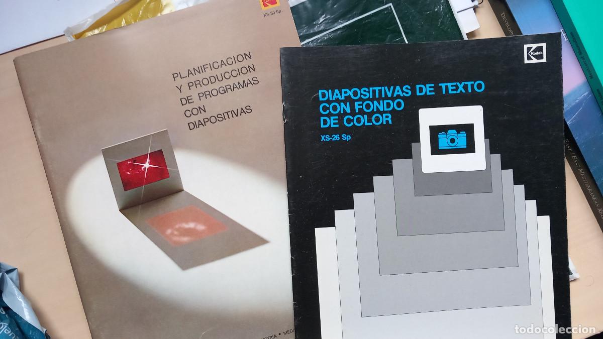 C&aacute;mara de fotos: Kodak: 2 publicaciones relativas a Programas con diapositivas