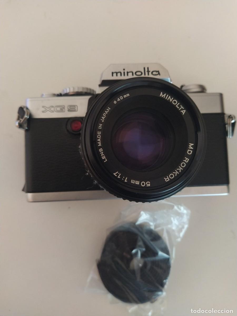 C&aacute;mara de fotos: CAMARA FOTOGRAFICA MINOLTA XG9 , ESTETICAMENTE COMO NUEVA , NO PROBADA