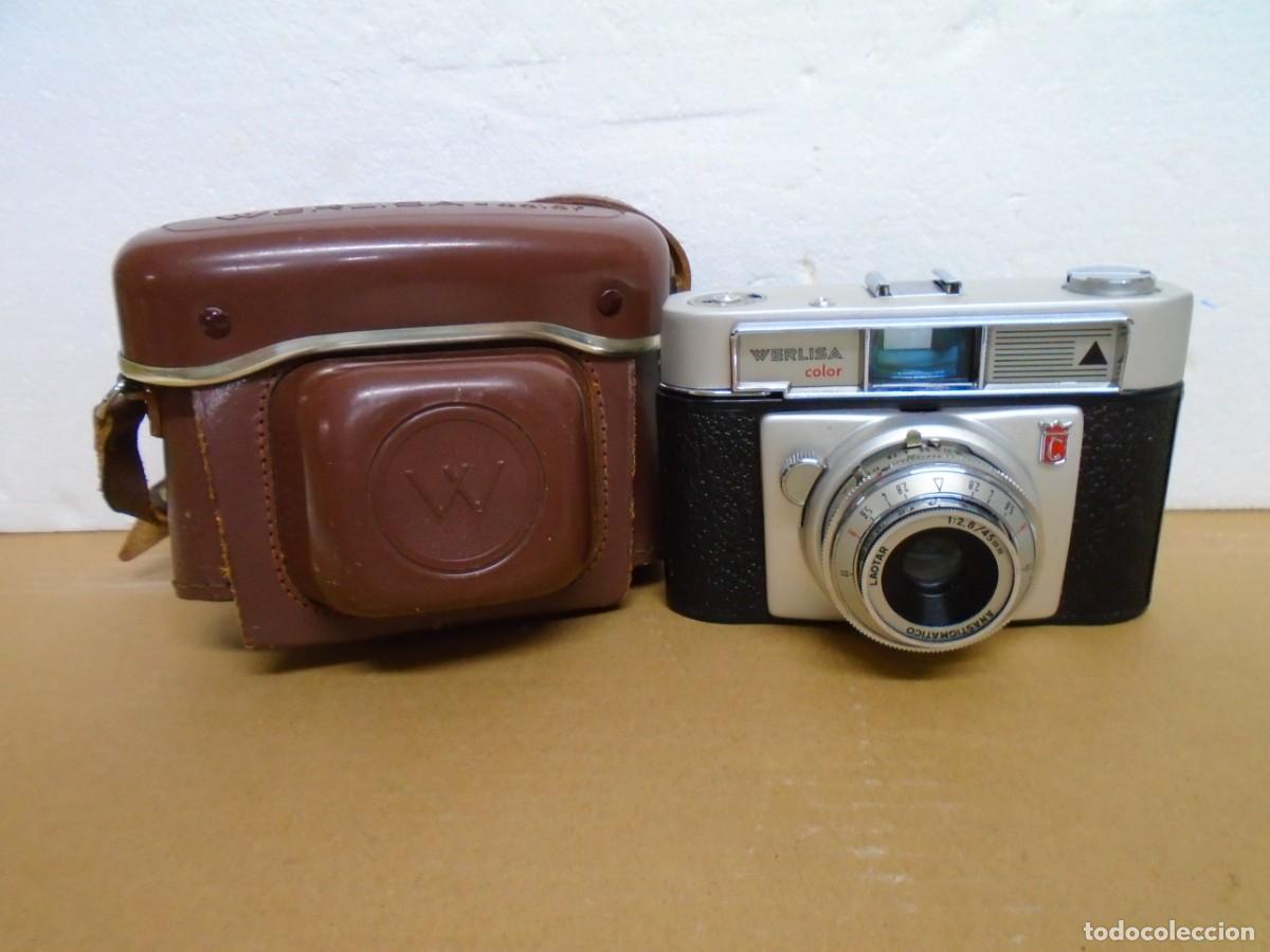 C&aacute;mara de fotos: VINTAGE ANALOGICA WERLISA COLOR,FABRICADA EN ESPA&Ntilde;A POR CETEX,A&Ntilde;OS 60.