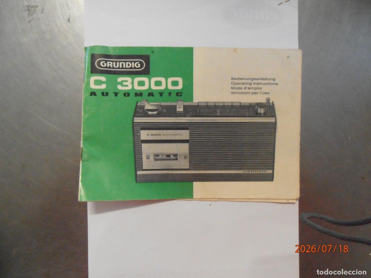 C&aacute;mara de fotos: Grundig C 3000- Automatic - Manual de Instrucciones para el uso
