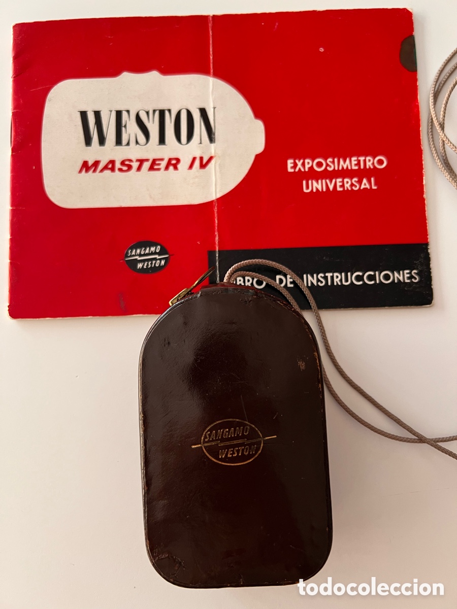 C&aacute;mara de fotos: Expos&iacute;metro Universal Weston Master IV