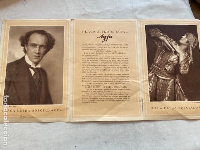 C&aacute;mara de fotos: Agfa. Placa Ultra-Special. Triptico publicitario 1936? - Foto 4