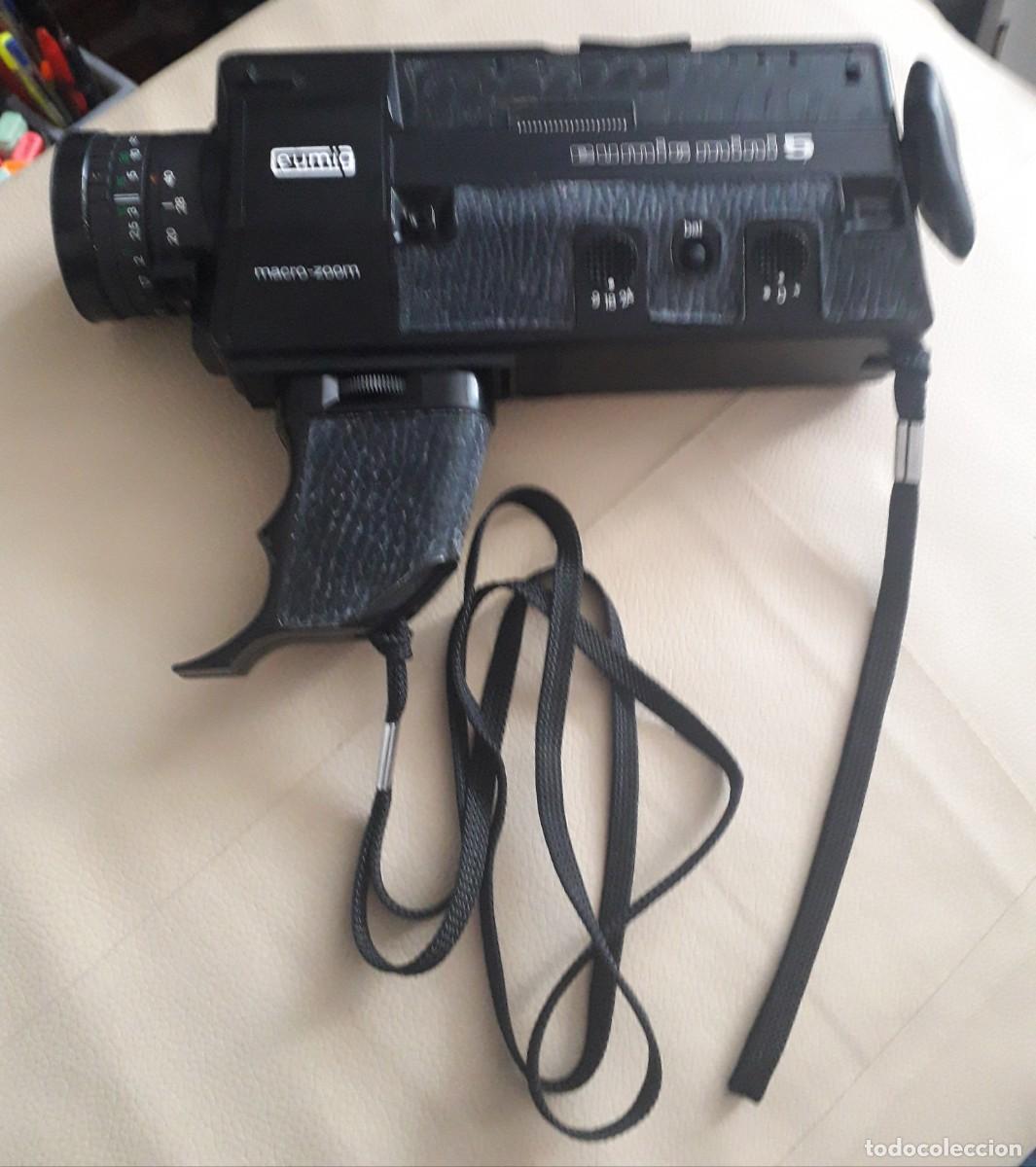 C&aacute;mara de fotos: Tomavistas vintage EUMIG MINI 5, a pilas.