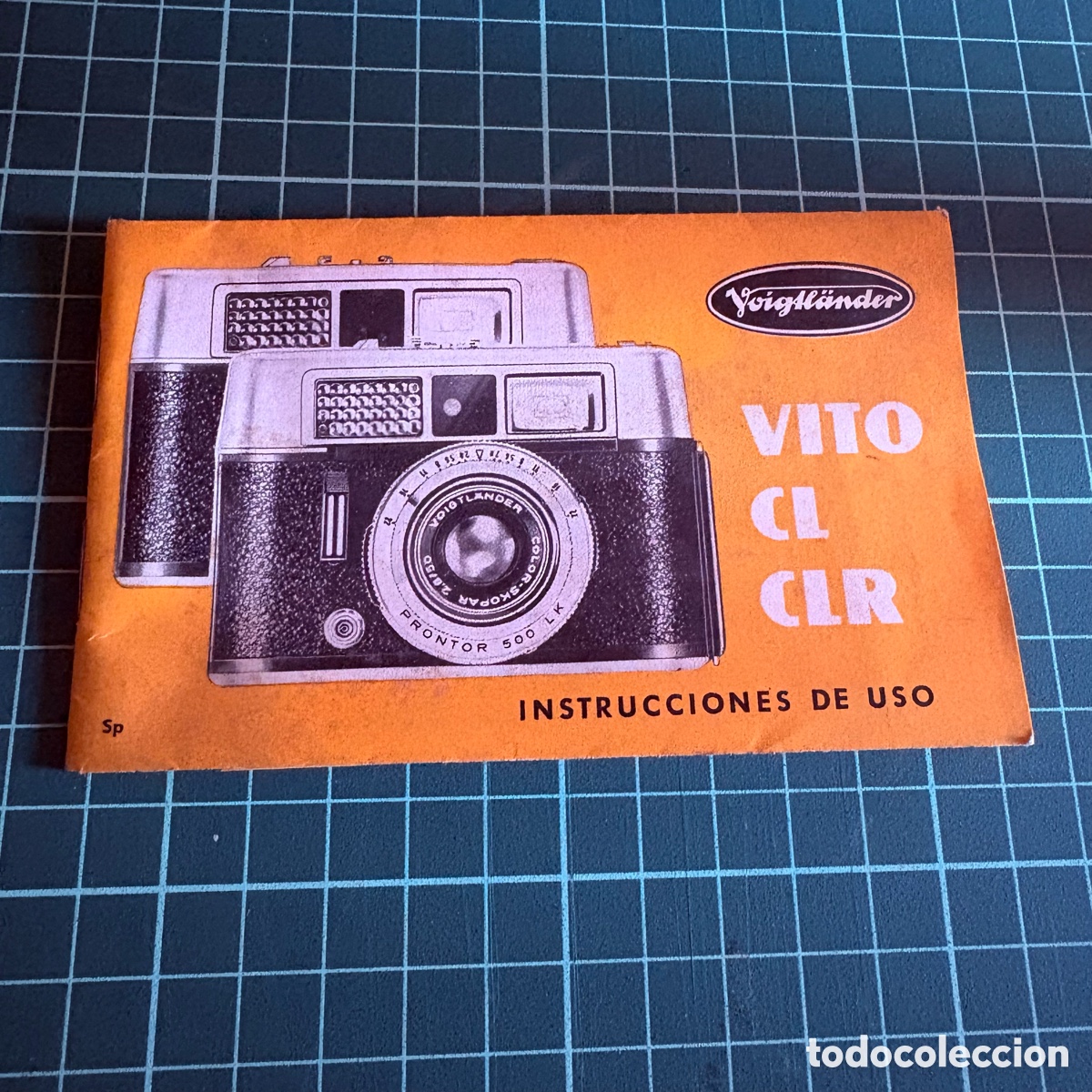 C&aacute;mara de fotos: Manual de instrucciones de uso C&aacute;mara Voigtlander Vito CL CLR