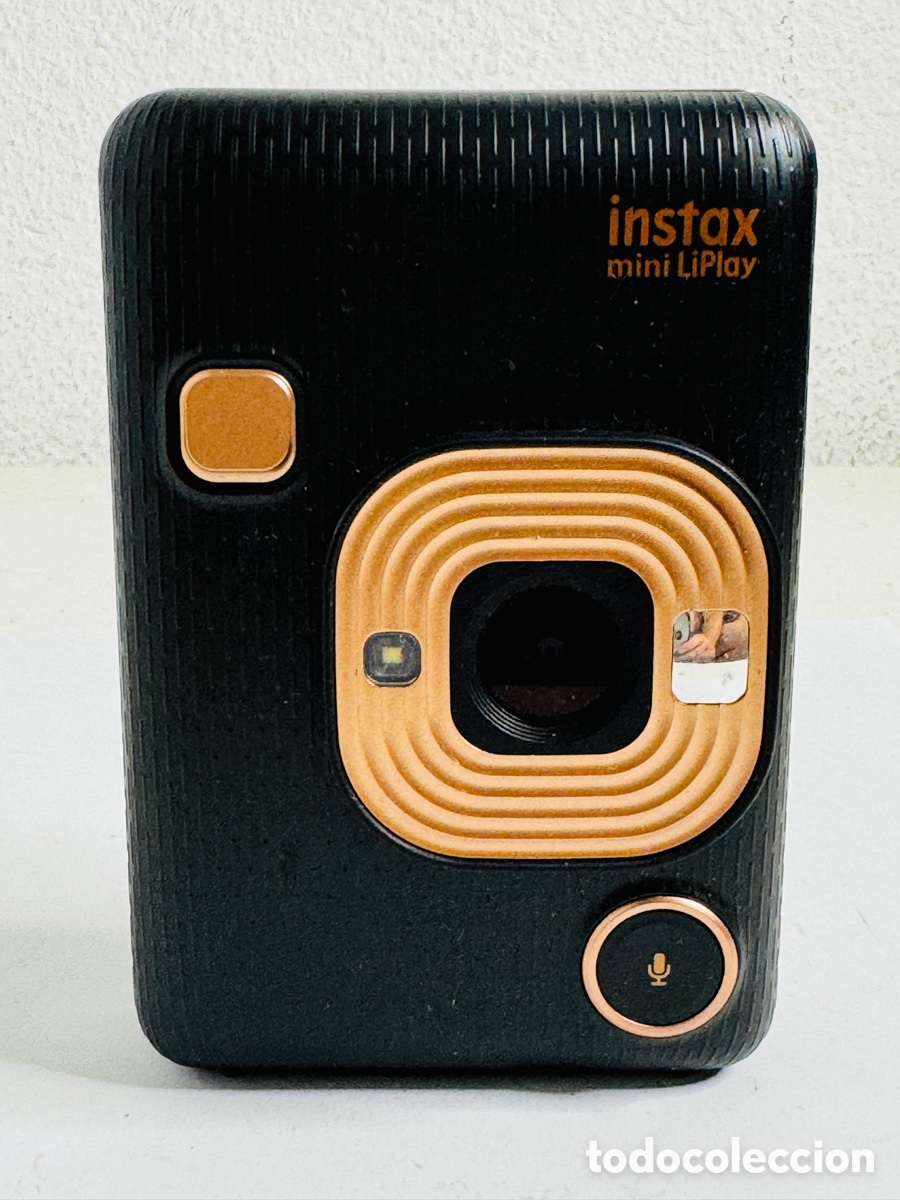 C&aacute;mara de fotos: Fujifilm Instax Mini LiPlay Negro Bronce