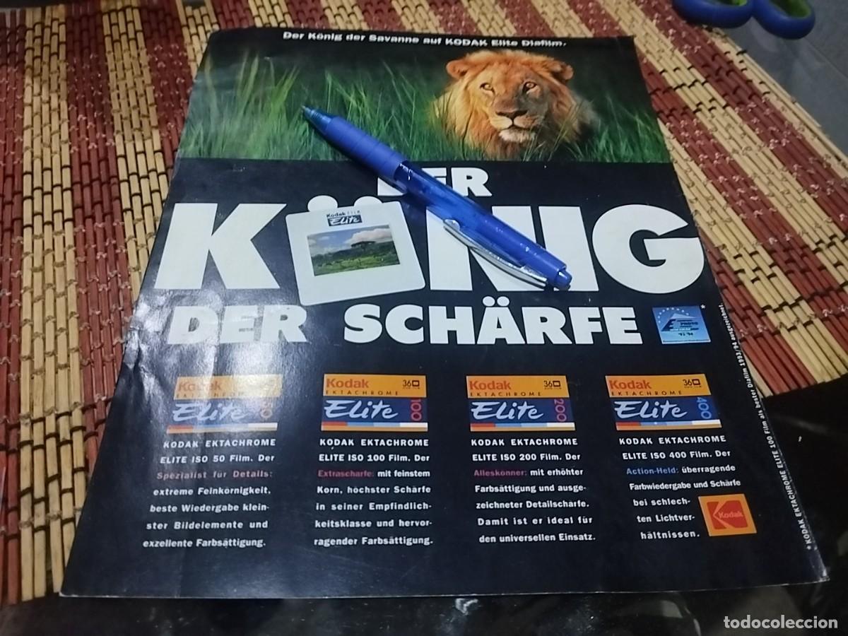 C&aacute;mara de fotos: KODAK CARRETE PELICULA FOTOS CLIPPING ANUNCIO PUBLICIDAD REVISTA ALEMANA 1994 BONITO PARA ENMARCAR