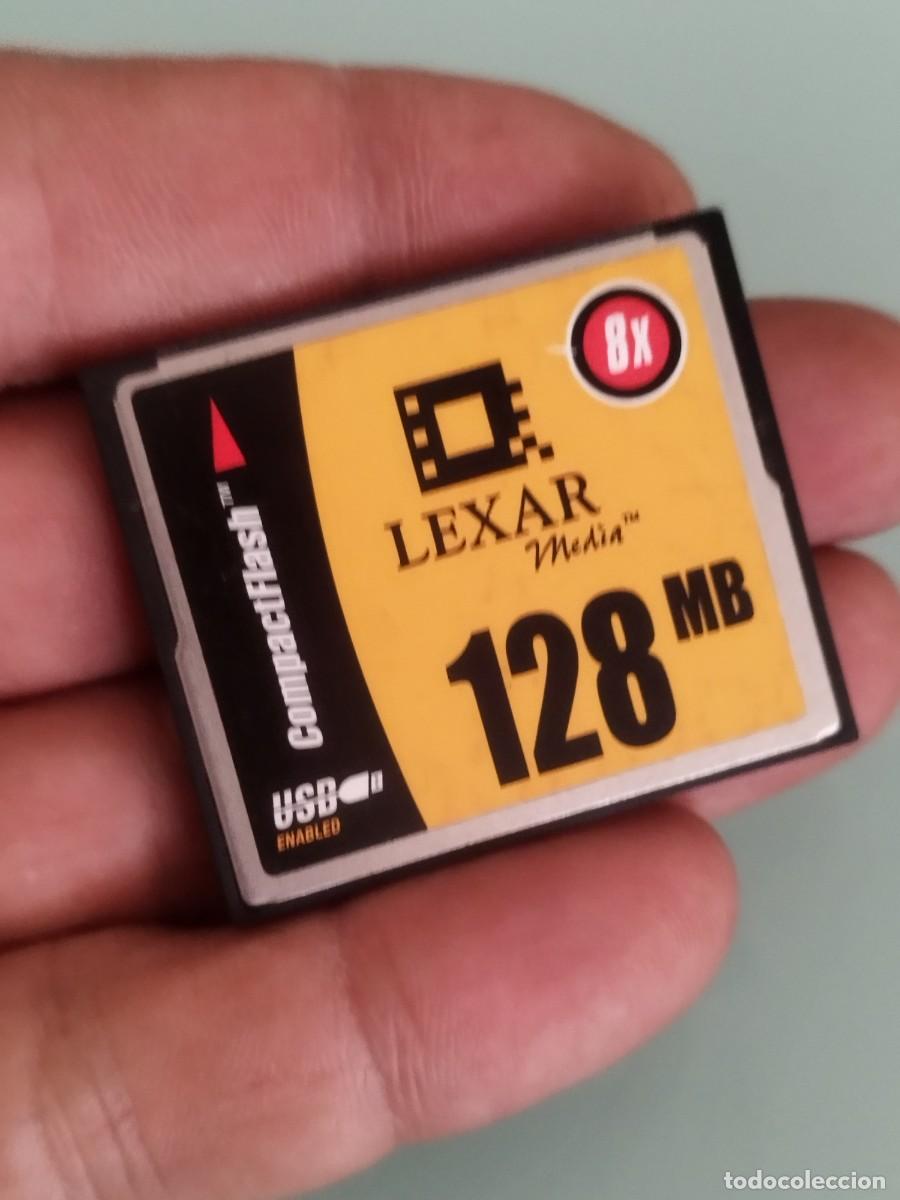 C&aacute;mara de fotos: Tarjeta Lexar CompactFlash de 128 MB. - Foto 1