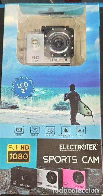 C&aacute;mara de fotos: ELECTROTEK Sport CAM c&aacute;mara Deportiva 1080P Full HD Autonom&iacute;a 1.5H Pantalla LCD 2&rdquo; Waterproof 30M &Aacute;n