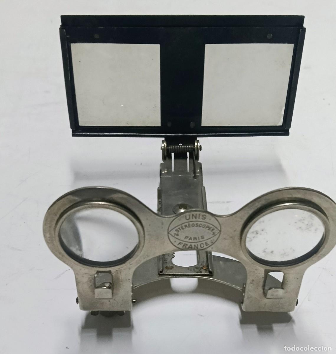 Photo camera: ANTIGUO VISOR METALICO PLEGABLE UNIS FRANCE