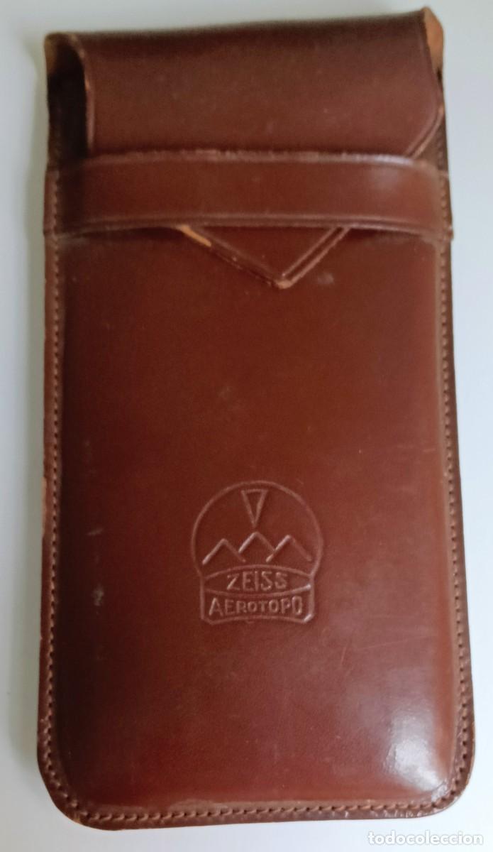Photo camera: ANTIGUO VISOR METALICO PLEGABLE CON SU ESTUCHE ORIGINAL ZEISS AEROTOPO