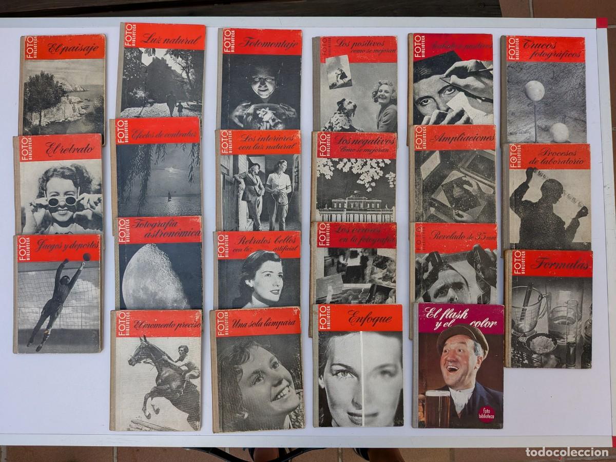 Fotokamera: 22 manuales de fotografia (tapa dura) FOTO BIBLIOTECA. Ed. OMEGA