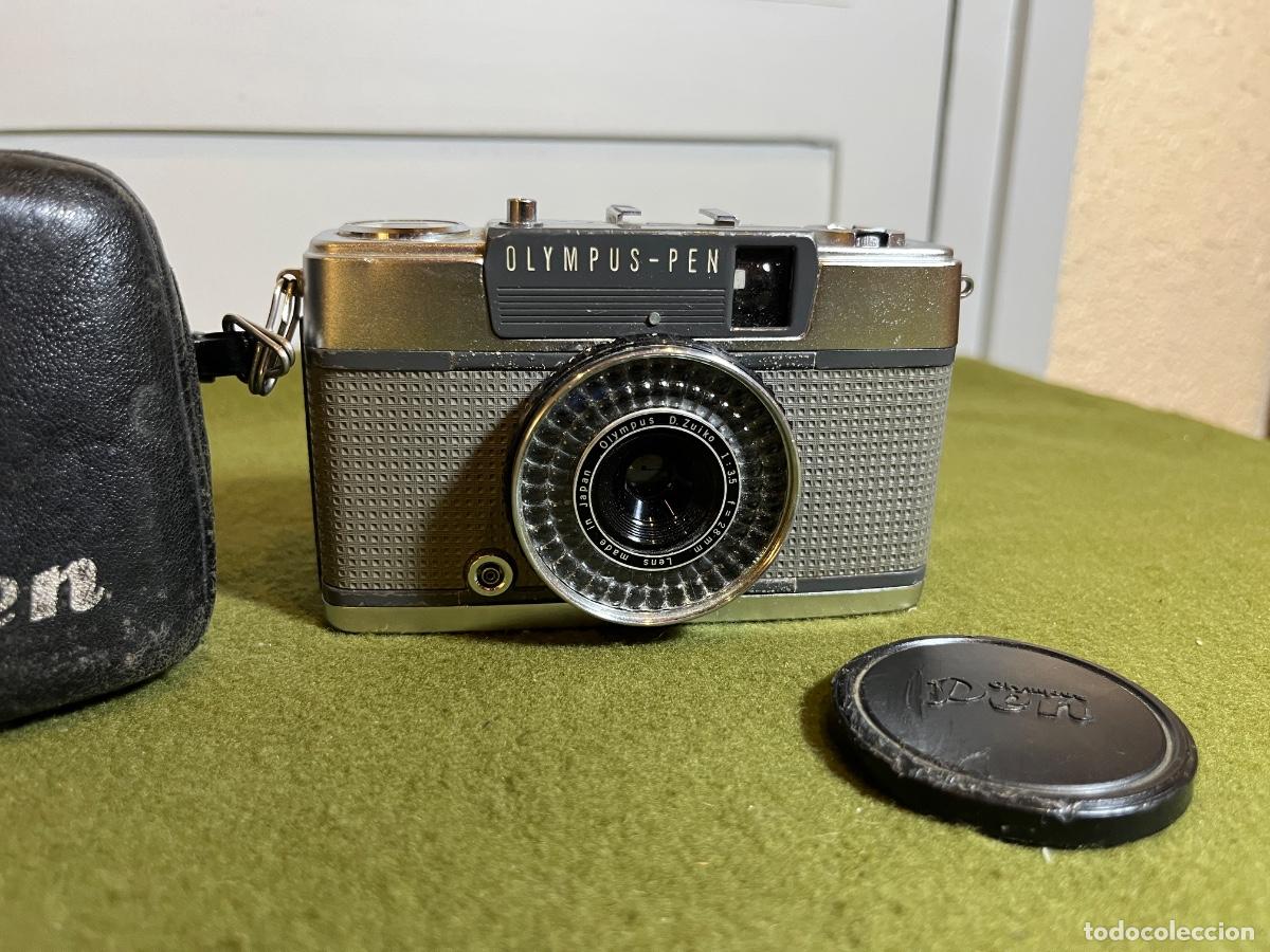 Fotokamera: C&aacute;mara Olympus Pen EE-2 Half Frame 35 mm Made in Japan con funda y tapa original &ndash; Fotograf&iacute;a anal&oacute;g