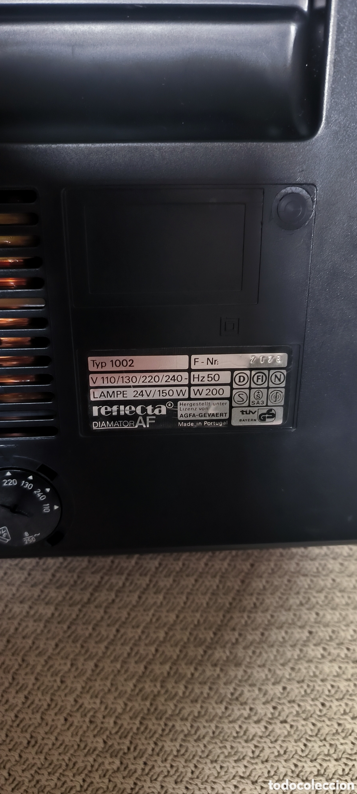 C&aacute;mara de fotos: PROYECTOR DE DIAPOSITIVAS REFLECTA DIAMATOR MC1 + Extras - Foto 5