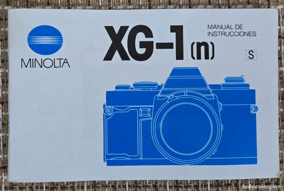 Appareil photos: Manual Instrucciones C&Aacute;MARA MINOLTA XG-1 (n)