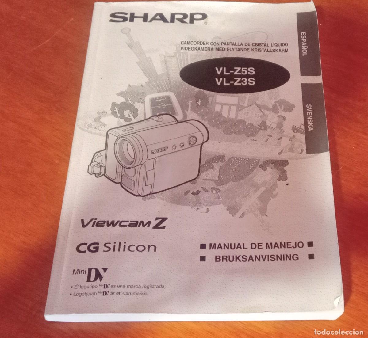 C&aacute;mara de fotos: C&aacute;mara de Video Sharp VL Z5S Viewcam - Foto 5
