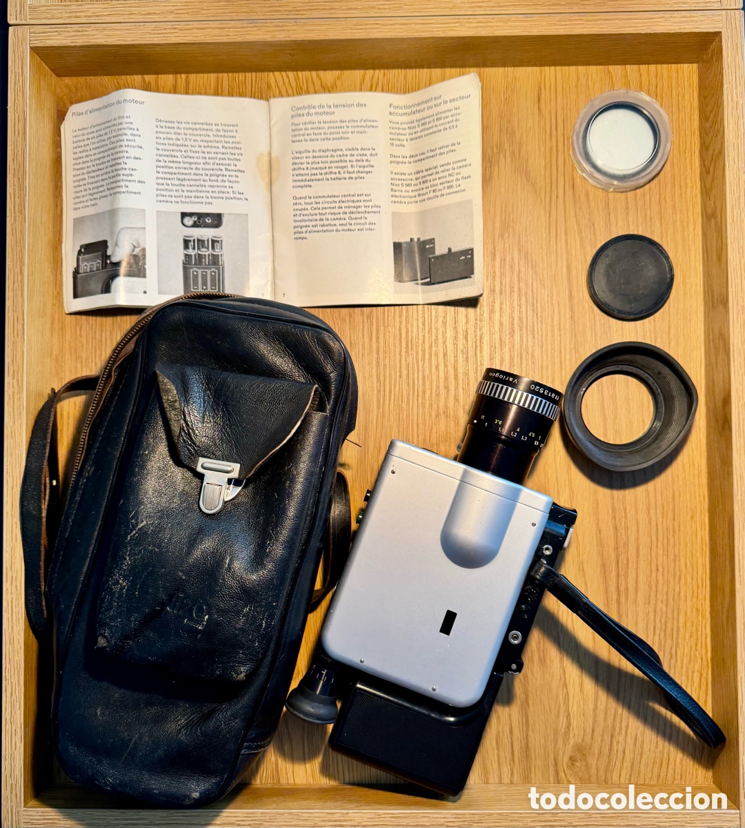 C&aacute;mara de fotos: C&aacute;mara de cine Nizo S560 Super 8 con lente Variogon - Colecci&oacute;n privada