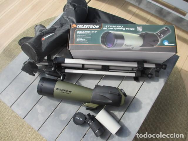C&aacute;mara de fotos: Telescopio terrestre Celestron Ultima 80 mm