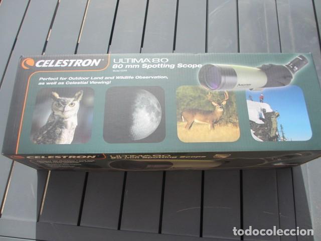 C&aacute;mara de fotos: Telescopio terrestre Celestron Ultima 80 mm - Foto 10
