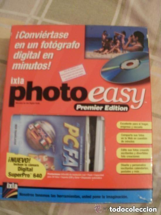 C&aacute;mara de fotos: ixla photoeasy-convi&eacute;rtete en un fot&oacute;grafo digital en minutos-alrededor a&ntilde;o 2001-c&aacute;mara digital