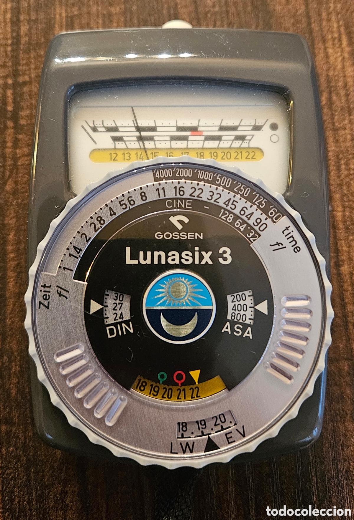 C&aacute;mara de fotos: ​Fot&oacute;metro / Expos&iacute;metro Gossen Lunasix 3 Made in Germany + Funda de Cuero Original - &iexcl;ENV&Iacute;O GRATIS!