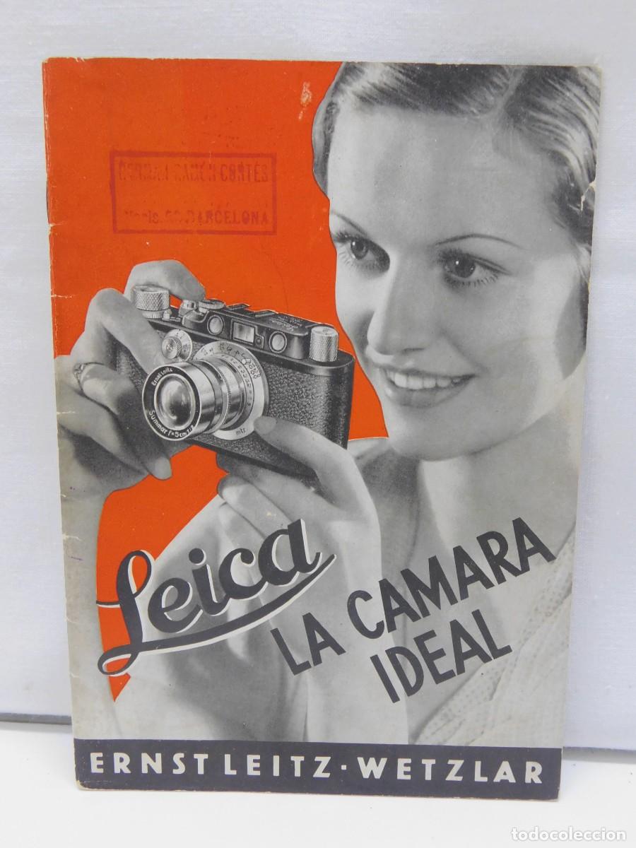C&aacute;mara de fotos: FOLLETO LEICA 1933 - LEICA ERNST LEITZ WETZLAR - LA C&Aacute;MARA IDEAL