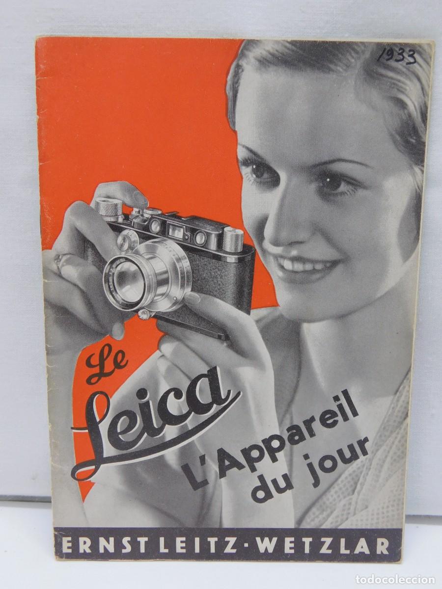 C&aacute;mara de fotos: FOLLETO LEICA 1933 - LEICA ERNST LEITZ WETZLAR - EN FRANC&Eacute;S