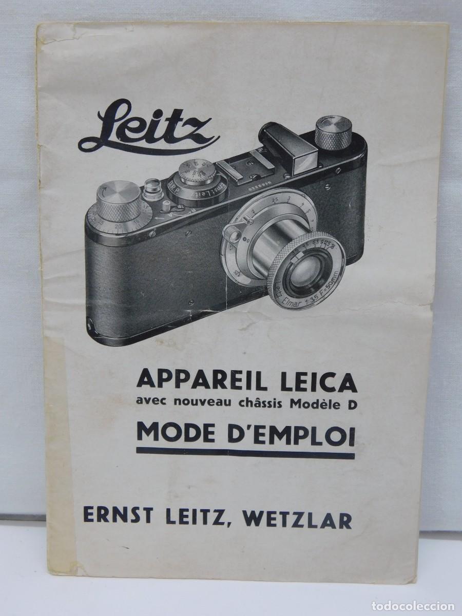C&aacute;mara de fotos: FOLLETO LEICA 1933 - LEICA ERNST LEITZ WETZLAR - EN FRANC&Eacute;S