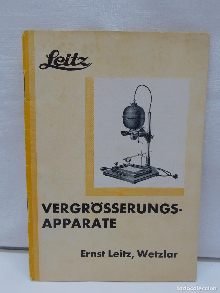 C&aacute;mara de fotos: FOLLETO LEICA 1933 - LEICA ERNST LEITZ WETZLAR - EN ALEM&Aacute;N