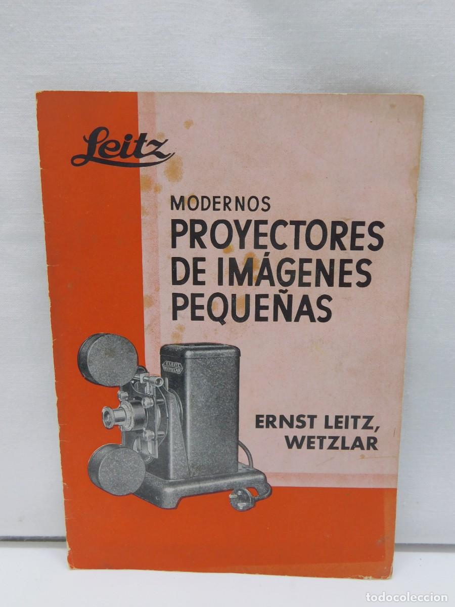 C&aacute;mara de fotos: FOLLETO LEICA 1935 - LEICA ERNST LEITZ WETZLAR - PROYECCIONES DE IM&Aacute;GENES PEQUE&Ntilde;AS