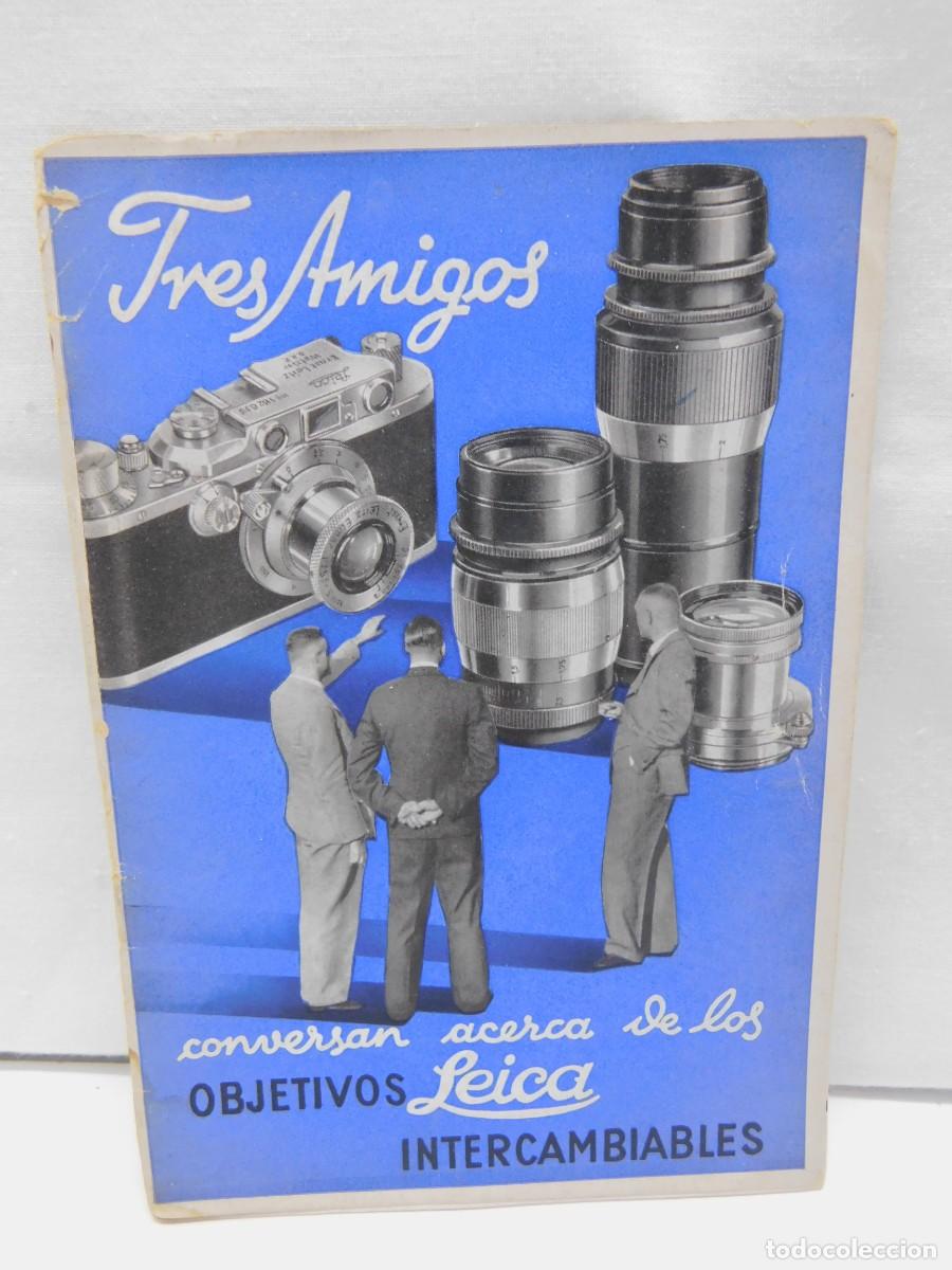 C&aacute;mara de fotos: FOLLETO LEICA 1936 - LEICA ERNST LEITZ WETZLAR - OBJETIVOS LEICA INTERCAMBIABLES