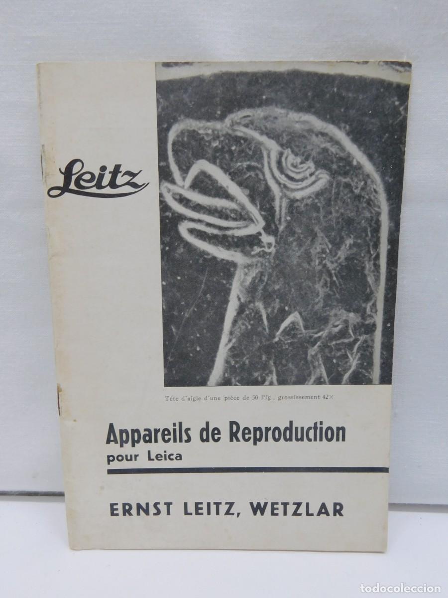 C&aacute;mara de fotos: FOLLETO LEICA 1936 - LEICA ERNST LEITZ WETZLAR - EN FRANC&Eacute;S