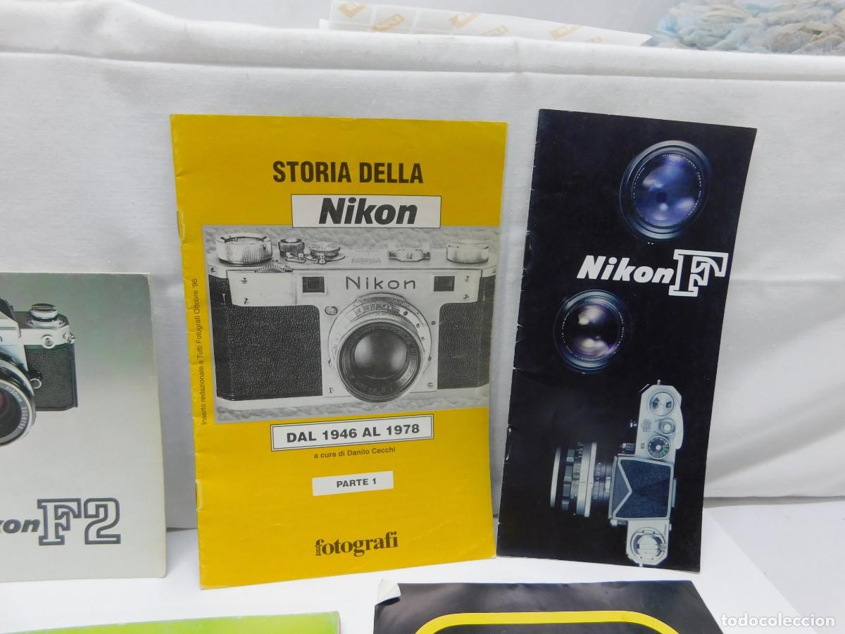 C&aacute;mara de fotos: LOTE FOLLETOS Y CAT&Aacute;LOGOS NIKON - Foto 10