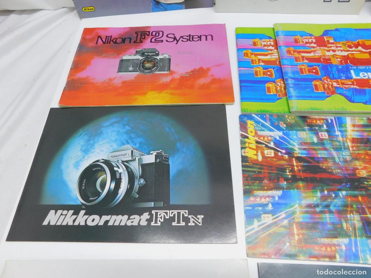 C&aacute;mara de fotos: LOTE FOLLETOS Y CAT&Aacute;LOGOS NIKON - Foto 11