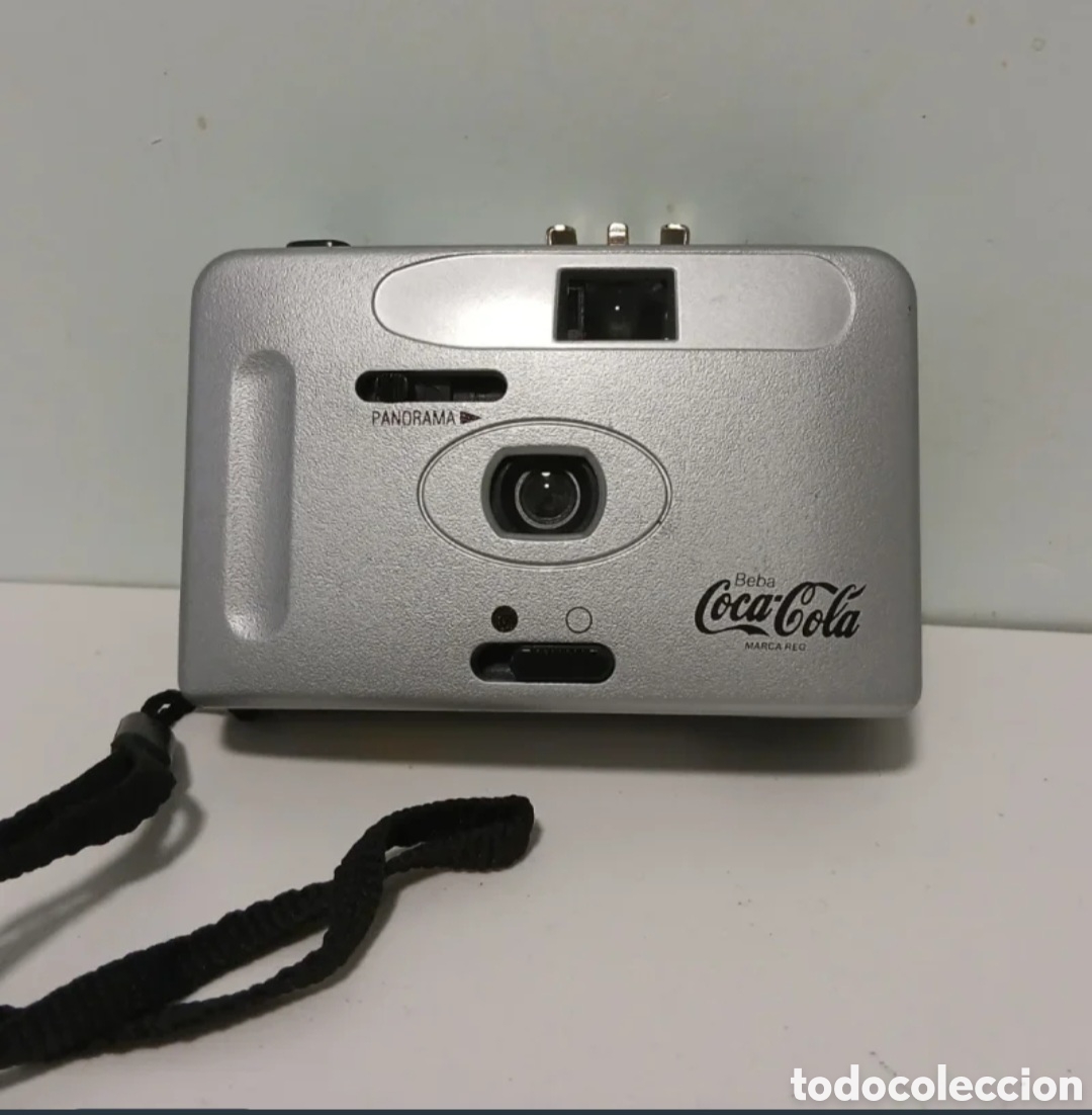 C&aacute;mara de fotos: C&aacute;mara fotos antigua CocaCola Colecci&oacute;n vintage