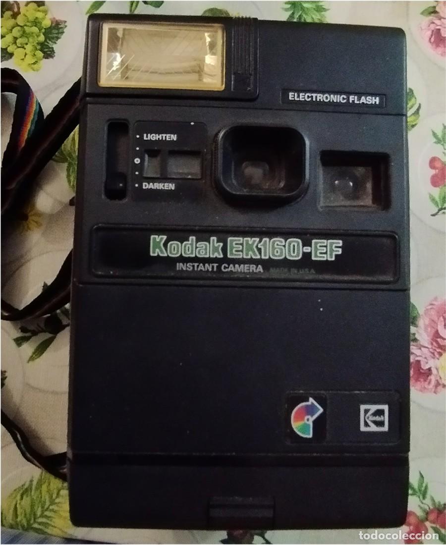 Photo camera: CAMARA FOTOGRAFICA KODAK EK 160-EF INSTANT CAMARA ELECTRONIC FLASH