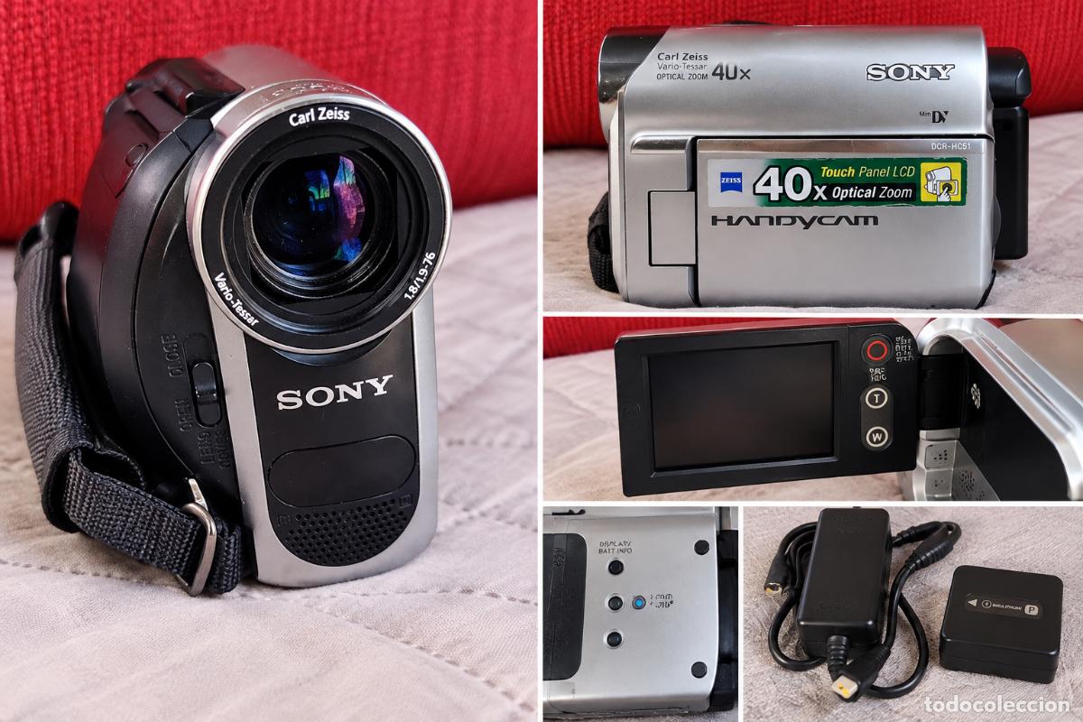 Appareil photos: Videoc&aacute;mara Sony Handycam DCR-HC51 MiniDV &ndash; Zoom 40x