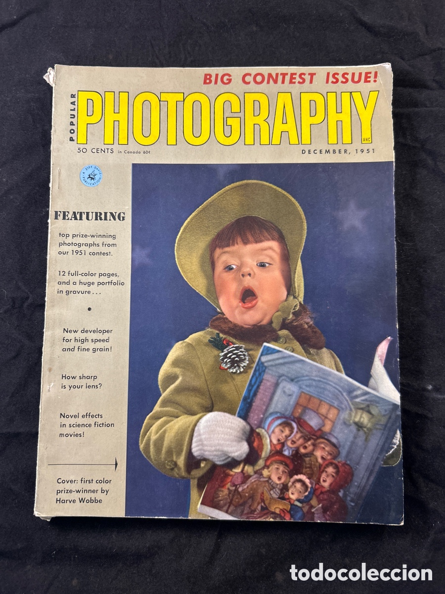 C&aacute;mara de fotos: POPULAR PHOTOGRAPHY DEC. 1951