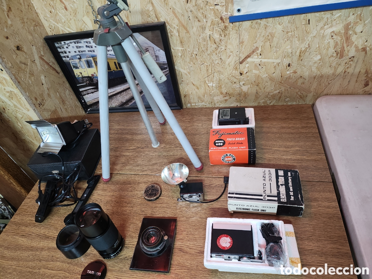 C&aacute;mara de fotos: Lote de material para fotograf&iacute;as