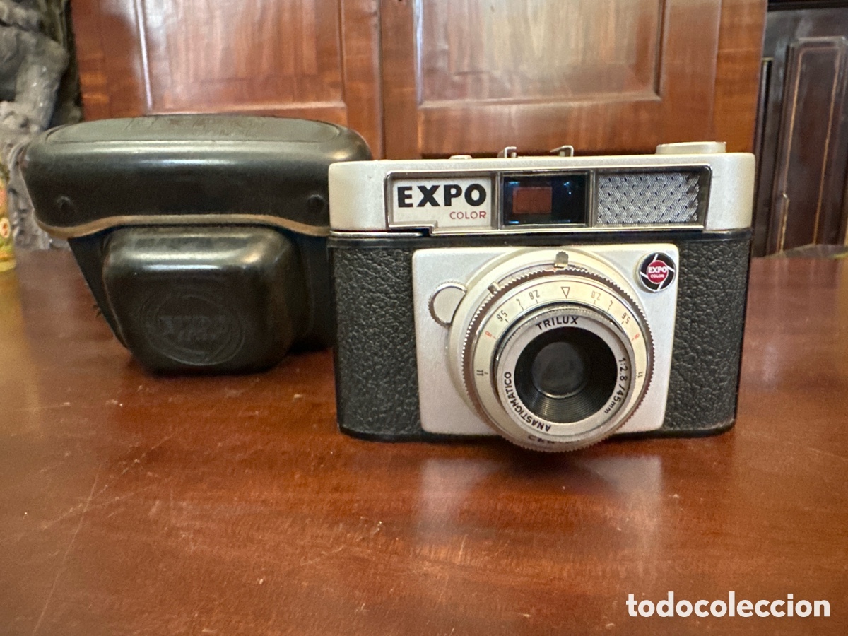 Fotokamera: CAMARA DE FOTOS EXPO COLOR FABRICADA EN ESPA&Ntilde;A POR CERTEX S A. CON SU FUNDA ORIGINAL.