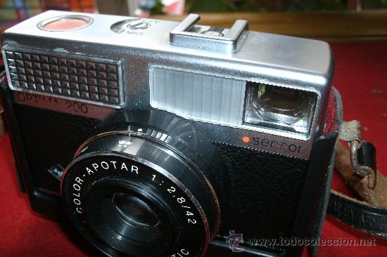 C&aacute;mara de fotos: AGFA OPTIMA 200 sensor...ALEMANIA 1969..EN SU FUNDA ORIGINAL Y FUNCIONANDO - Foto 15