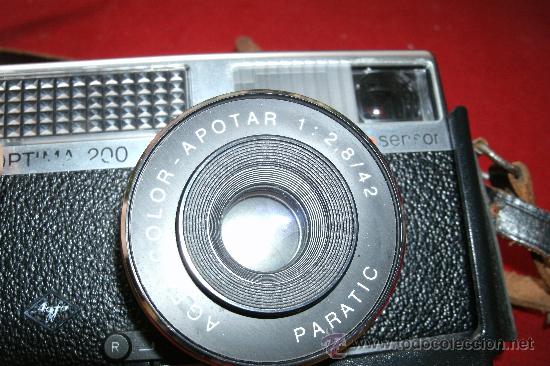 C&aacute;mara de fotos: AGFA OPTIMA 200 sensor...ALEMANIA 1969..EN SU FUNDA ORIGINAL Y FUNCIONANDO - Foto 13